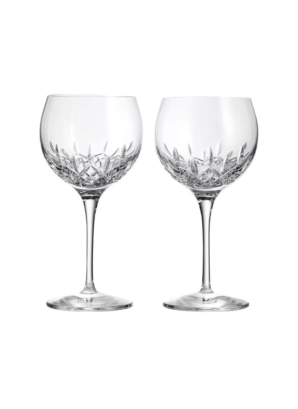 Waterford Crystal Lismore Essence Balloon Wine Glass Set of 2